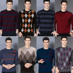 sports men sweater with patches pen holder pockets Woolly Pully V Neck Sweater with Patches Epaulets Pen Pocket