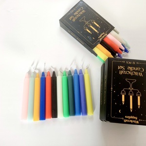 40 Bougies Magiques Colorées à Longue Tige Sans Fumée – Vente en Gros pour Dîners Romantiques et Décoration de Fêtes à la Lumière des Bougies - Product Image 4
