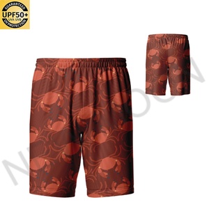 Wholesale Mens Fitness Sports Shorts Sublimation Design Running Shorts Custom Mens Blank Beach Shorts - Product Image 5