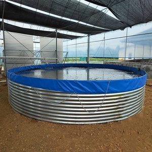 Landbouw Aangepaste Gegalvaniseerde Staalplaat Pvc Dekzeilen Voering Aquarium Viskwekerij - Product Image 6