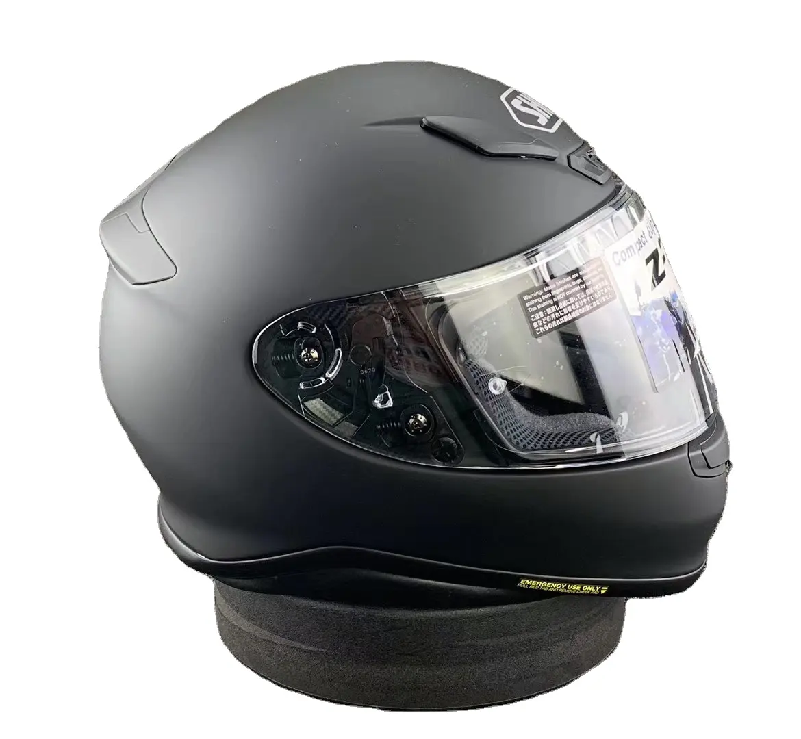 Two Pieces Include Full-face Motorcycle Helmets And Matte Black Helmets For Off-road Motorcycle Racing Helmets