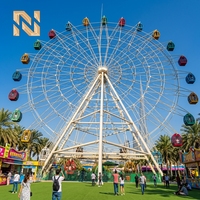 Grande Roue Géante Extérieure Nova Rides 42m pour Enfants FW-42M – Manège Rotatif pour Fêtes Foraines et Parcs d'Attractions