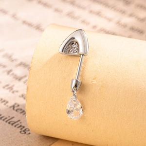 High-End Titanium Steel Ear <strong>Bone</strong> Studs Small Cat Ear <strong>Cartilage</strong> Earrings <strong>Nose</strong> Piercing Jewelry with Personality for Girls