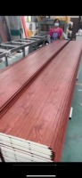 Revêtement décoratif pour murs extérieurs en aluminium, panneau isolant sandwich en PU pour extérieur et intérieur