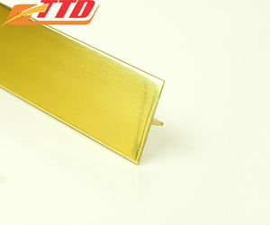 Tira de alfombra de latón de alta calidad brillante Diversos estilos de diseño moderno Modelos de extrusión de Respuesta Rápida Bajo costo Buen precio TTD - Product Image 4