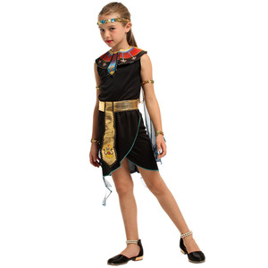 Halloween la splendida piccola principessa di egitto costumi di spettacolo di Halloween per bambini ragazza - Product Image 3