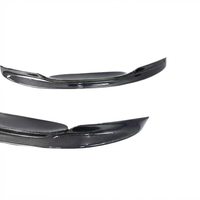 Lèvre avant en fibre de carbone style CSL pour BMW E46 M3, séparateur de pare-chocs avant, accessoires de kit carrosserie extérieure