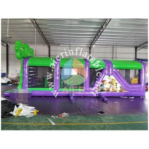 <span class=keywords><strong>Maison</strong></span> gonflable de rebond d'obstacle d'usine de parcours d'obstacle géant gonflable commercial de Shrek à vendre - Product Image 5