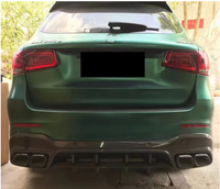 Kit de carrosserie de diffuseur arrière en fibre de carbone de haute qualité pour Mercedes Benz GLC 63 X253