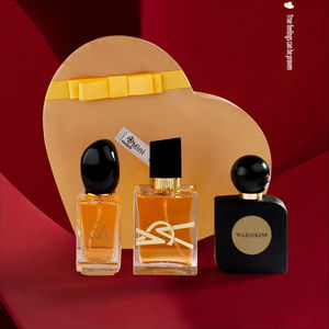 WARMKISS Coffret Cadeau <span class=keywords><strong>Parfum</strong></span> My Perfume 3 Pièces Personnalisé pour la Saint-Valentin - Eau de <span class=keywords><strong>Parfum</strong></span> Woody Spray Black Crow - Meilleures Ventes - Product Image 4