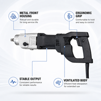 HILYIN DM13 – Machine de forage à vide légère 1550W, outil de forage à sec 132mm pour la construction – Approvisionnement direct usine