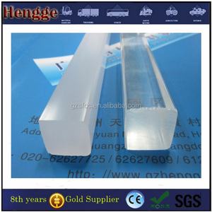 Varilla de Policarbonato, Varilla Cuadrada de Acrílico Transparente, Varilla Cuadrada de Plástico Transparente - Product Image 2