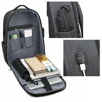 Sac à dos USB antivol avec logo personnalisé de qualité supérieure Sac à dos Sac pour ordinateur portable professionnel Sac à dos mochila étanche à bas prix
