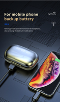 Écouteurs TWS True Wireless BT 5.3 avec affichage numérique de l'indicateur de batterie, chipset JL, étanchéité IPX5, faible latence, charge Type-C