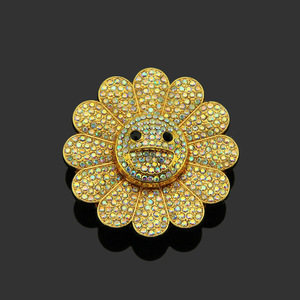 Colgante de flor multicolor exquisito y personalizado, accesorios llamativos y modernos, colgante de moda para funda de teléfono, joyería al por mayor - Product Image 5