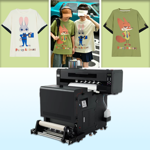 Imprimante DTF 60 cm économique avec tête d'impression Xp600/i3200, 6 couleurs, pour l'impression textile sur T-shirts et oreillers - Product Image 2