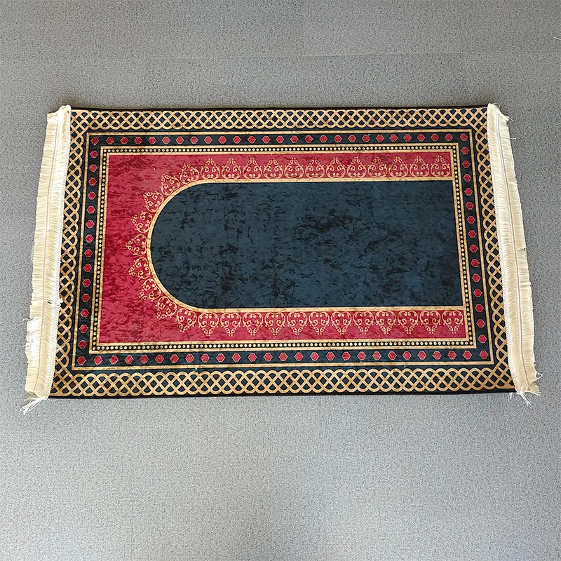 Tapis de prière islamique en mousse à mémoire de forme 80x120CM, tapis de prière musulmane de haute qualité pour mosquée