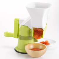 Exprimidor MANUAL de fruta de mano, máquina ergonómica de zumo de mesa de pera, sin electricidad, Pp, novedad de 2021