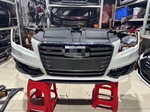 2013-2016 <span class=keywords><strong>Audi</strong></span> <span class=keywords><strong>A7</strong></span> S7 Sport pare-chocs avant Bodykit nouvel état plastique à visser Installation facile antibrouillard découpes universelles - Product Image 3