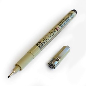 Venta caliente Sakura Color negro profesional Micro pluma dibujo aguja pluma 12 tipos diferentes de marcadores de punta para dibujar - Product Image 3