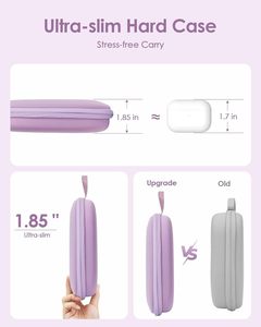 Estuche Rígido Superfino para Auriculares Sony/<span class=keywords><strong>JBL</strong></span>/<span class=keywords><strong>Bose</strong></span>/Soundcore Anker/BERIBES KVIDIO TOZO JLab Over-Ear - Product Image 4