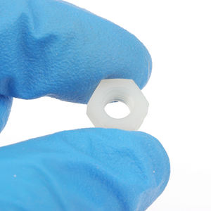 नायलॉन अखरोट का प्लास्टिक अखरोट पे66 नायलॉन सफेद प्लास्टिक हेक्सागोन नट 934 हल्के औद्योगिक फास्टनिंग के लिए - Product Image 5