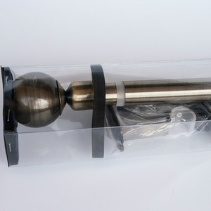 IKSUN moderno semplice palo della tenda elettrolitica <span class=keywords><strong>in</strong></span> <span class=keywords><strong>ferro</strong></span> telescopico asta per tenda doccia guida per finestra bronzo muta all'ingrosso - Product Image 2