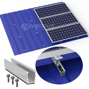 High Quality Solar Panel Roof Structure Long Rail Connector Solar Mounting System Rail Connector Rail Splice