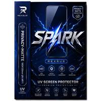 Protector de Pantalla Rexsus Spark UV, 10 Piezas, Tecnología de Pegamento Completo, Película de TPU de Grado para Componentes Electrónicos