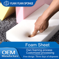Usine de gros Oem emballage de produit personnalisé feuille de mousse de Pu antichoc