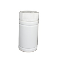 Emballage pharmaceutique de bouteille en plastique du HDPE 100ML pour la capsule de comprimé de pilule avec la couleur faite sur commande de bouchon à vis