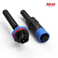 Connecteur circulaire étanche M12 2 broches IP67 avec bornes à vis pour câble de capteur d'automatisation industrielle 300V