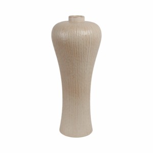 Vaso da terra alto e allargato in ceramica moderna per soggiorno, decorazione per la casa, elegante - Product Image 1