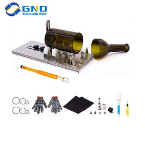 कांच की बोतल के लिए कटर उन्नत बोतल काटने के उपकरण किट काटने दौर और वर्ग की बोतलें छेद - Product Image 2