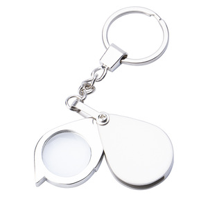 Chất lượng cao xách tay 20x HD Glass Keychain <span class=keywords><strong>Magnifier</strong></span> có thể gập lại thiết kế để đọc in nhỏ bán buôn - Product Image 4
