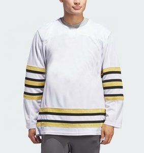Maillot de hockey sur glace de haute qualité, dernier design, 100 % polyester, broderie personnalisable, couleur et logo au choix - Product Image 1