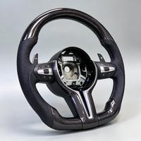 Volant en fibre de carbone pour BMW F20 F21 F52 F30 F31 F34 F10 F11 F07 F18 F06 F12 F13 F01 F02 F26 X6 F16 328i E90 E92