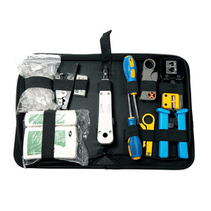 Bộ dụng cụ bóc vỏ, ép đầu nối mạng Ethernet <span class=keywords><strong>RJ11</strong></span> <span class=keywords><strong>RJ12</strong></span>, máy kiểm tra cáp LAN, kìm ép mạng <span class=keywords><strong>RJ45</strong></span>, bộ dụng cụ sửa chữa cáp mạng cầm tay - Product Image 1