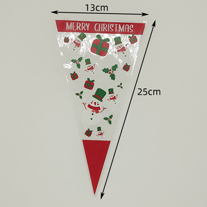 Bolsas de PE con Cierre para Navidad, Económicas y de Fabricación China, Reciclables, para Decoración de Fiestas y Galletas, 100 por Paquete - Product Image 5