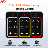 Télécommande universelle multifréquence 8-en-1 à succès – Récepteur sans fil pour clonage de télécommandes