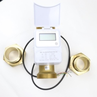 Compteur d'eau intelligent à ultrasons DN50 2 pouces avec extrémité filetée en laiton, RS485 Modbus GPRS 4G NB-IoT LoRaWAN, numérique IP68, OEM ISO4064 MAP16