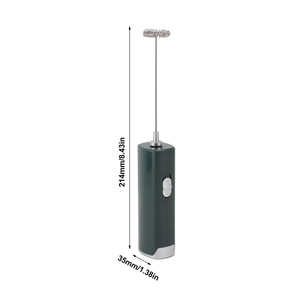 Espumador de Leche Eléctrico Portátil de Acero Inoxidable, Inalámbrico, Recargable por USB Tipo C, OEM, Automático - Product Image 2