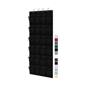 24 Pockets Over Door <b>Shoe</b> Hanger Bag Underwear Socks Sloset Storage Organize Closet Holder for <b>Shoe</b> - Product Image 3
