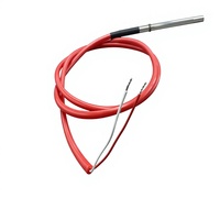 PROG SR101-1 Sonde de résistance en platine PT100/PT1000, précision 1C, 2/3/4 fils, sortie 100VDC pour lyophilisation et réfrigération
