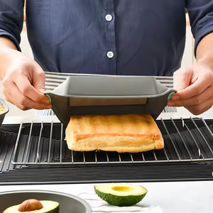 Nhiệt độ cao <span class=keywords><strong>Silicone</strong></span> bánh Chảo khuôn bánh chiffon <span class=keywords><strong>Cookie</strong></span> bánh mì nướng muffin cup không dính công cụ nướng <span class=keywords><strong>Baking</strong></span> Pan Set - Product Image 4