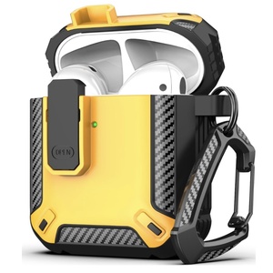 Upgraded Armor Unique Design Airpod Case for Pro 1 <strong>2</strong> Shockproof <strong>AirPods</strong> Cover Cool Case for Apple AirPod <strong>2</strong>&amp;1 3 4 for Men Women - Product Image 1