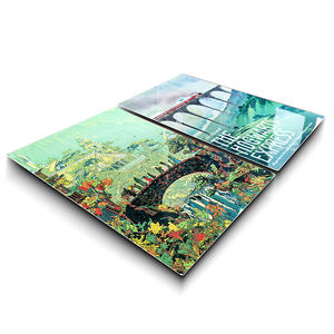 Luxus Metall Wand kunst Retro Movie12X18 Herr des Rings Poster Vintage Green Sublimation Aluminium Metall Poster - Product Image 1