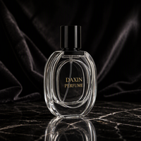 Flacons de parfum modernes emboîtables, faible MOQ, emballage cosmétique vide, flacon de parfum de luxe 50 ml en verre avec boîte