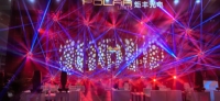 Polarlights LED 18PCS 40W Wash Moving Head Bee Eye Moving Head avec laser d'animation RGB 5W pour concert, théâtre, spectacle