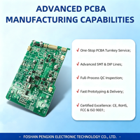 Servicios de Fabricación de PCBA, PCBA Personalizada, Procesamiento de Inserción de Componentes de Montaje Superficial y de Orificio Pasante, Estañado, OEM